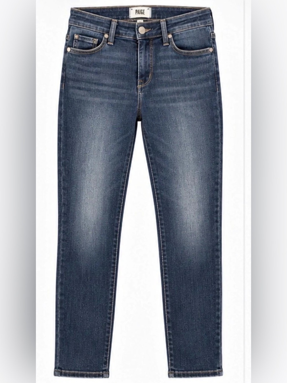 PAIGE Verdugo Ankle Skinny Jeans Size 28 Dark Wash Stretch Denim